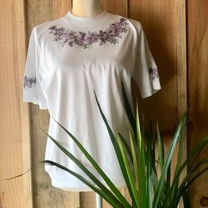 Vintage Embroidered T Shirt
